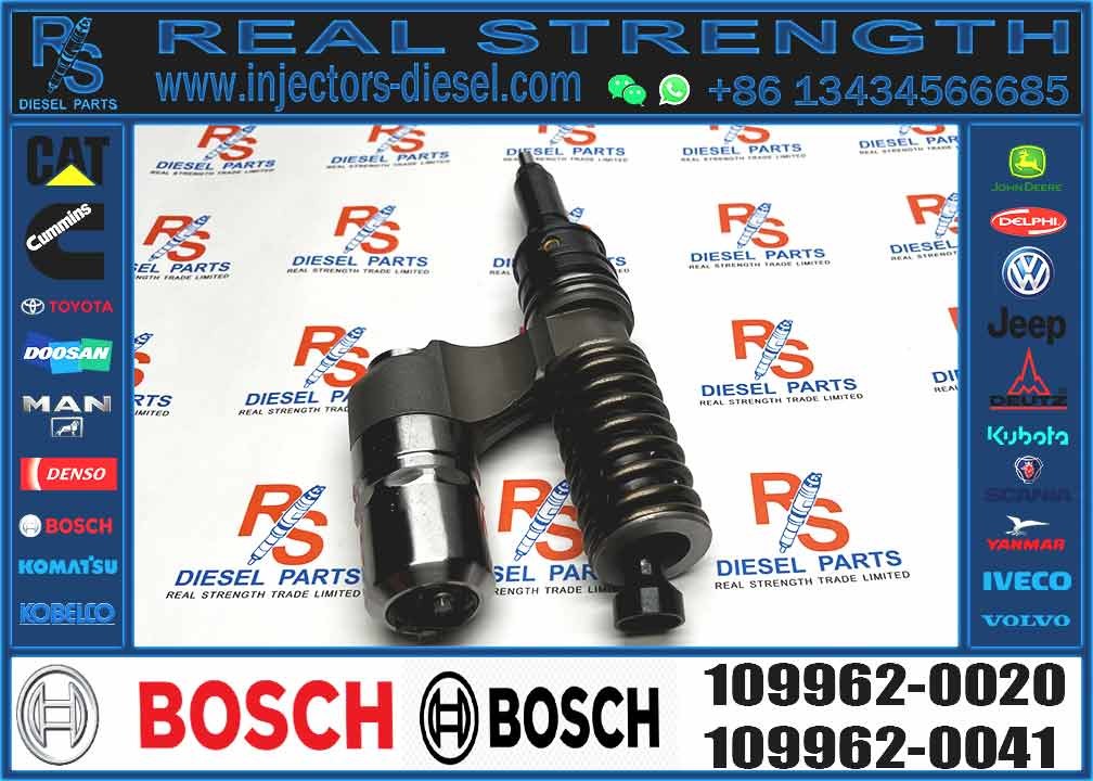 Huida Original or OEM Common Rail Fuel Injector Assembly 0986445102 0986445103 0986455002 107755-0420 109962-0020