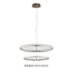 Duplex Building Ferris Wheel Large Chandelier Creative Industrial Ring Pendant
