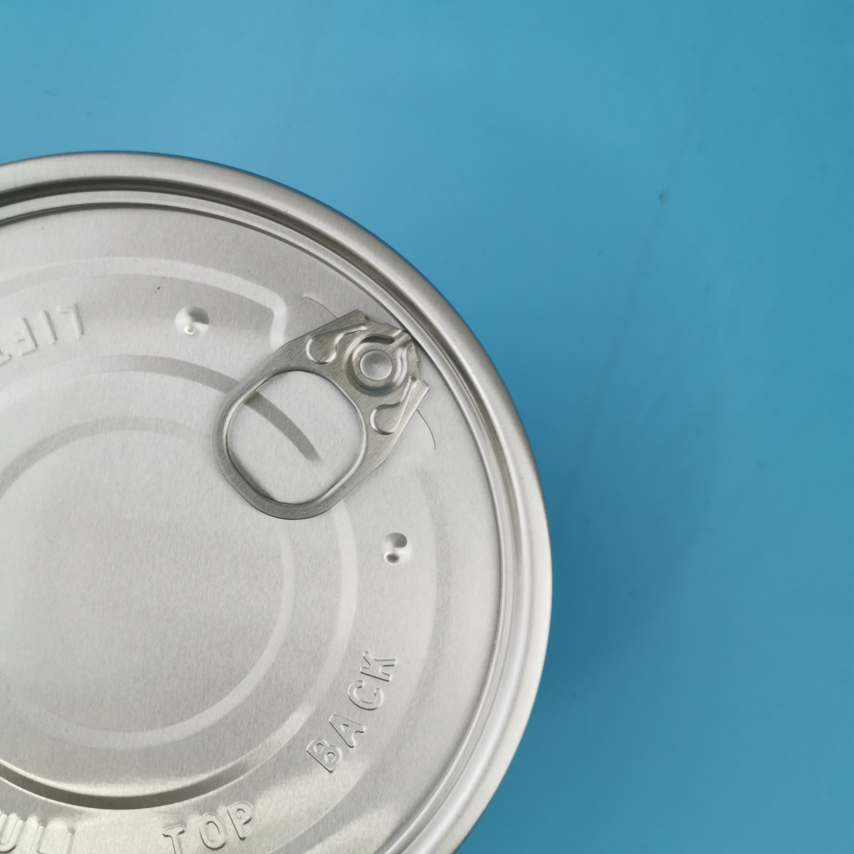 502 126.5mm Alum 16KG Dry Food Plastic Tin Can Lids
