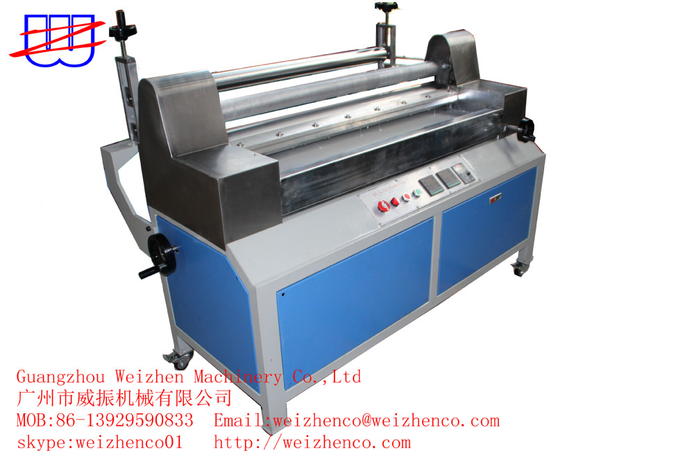 1100mm Hot Melt Gluing Machine for Scouring Pad PE Foam and Plastic Packaging Material