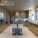 Kitchen Furniture Solid Wood Storage Cabinet with Modular Design and Customized