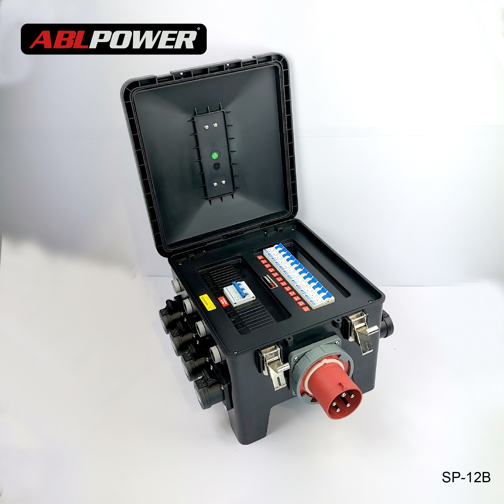 Waterproof DZ47 12 Channels Outdoor Power Box Weatherproof