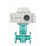 IP67 Grade Protection Anti Corrosion Valve With Electric Actuator CE Approval