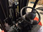 Customised All / Rough Terrain Forklift , 3.5 Ton Red Steel Atv Forklift