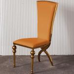 PU Leather Luxury Dining Chair Restaurant Upholstered Chairs