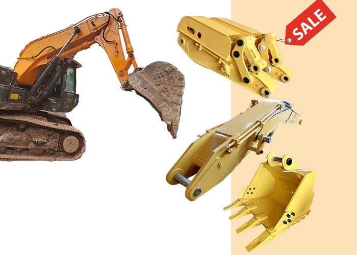 20-24 Ton Excavator Shorten Arm Tunnel Boom For Digging