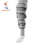 Hot selling good design black adjustable knee orthopedic brace