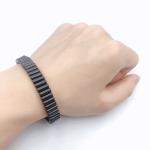 Diametrally Black NdFeB Neodymium Magnet For Magnet Bracelet