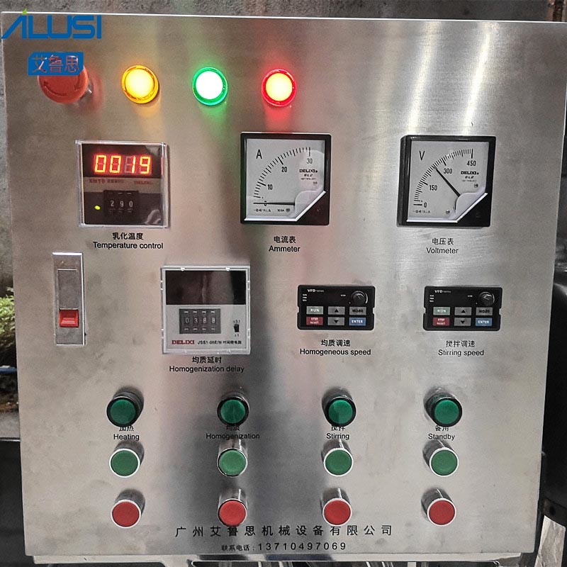 5000L Stainless Steel Blender Mixer Industrial Mixing Tanks Liquid Soap Shampoo Detergent Making Machine