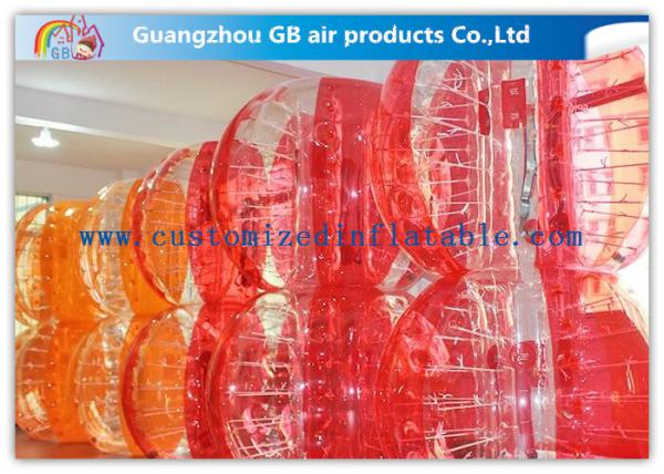 Football Playing Inflatable Bumper Ball , Inflatable Ball You Get Inside For