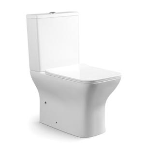 Quality Bathroom Two Piece Siphonic Toilet Rimless ADA Compliant Cupc Approved wholesale