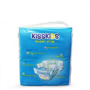 Quality Breathable Backsheet Baby Born Diapers 27lbs 3D Leak Prevention Channel wholesale