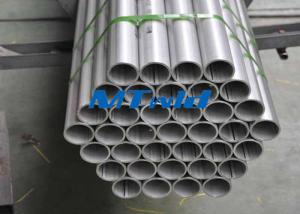 Quality EFW Annealed / Pickled Welded Stainless Steel Tubing With Fixed 6m Length wholesale