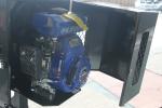 Orange Mini Electric Concrete Mixer ISO 9000 150l Cement Mixer