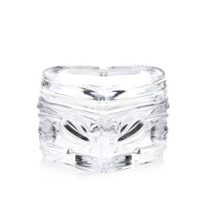 Quality Heart crystal glass jewelry case box for wedding gifts wholesale