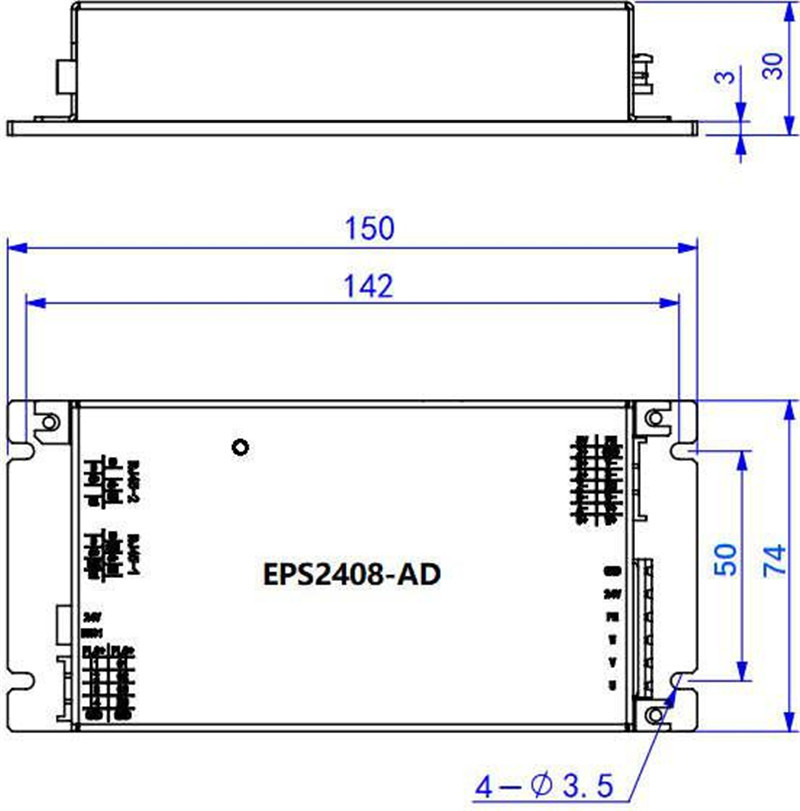 Swing Barrier Gate DC Servo Drive 24 / 48V With Incremental Encoder