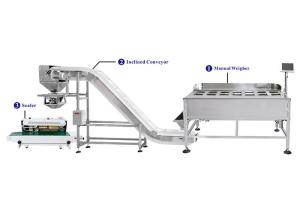 Quality Semi Auto 4.4kw 88g 14 Head Multihead Weigher wholesale