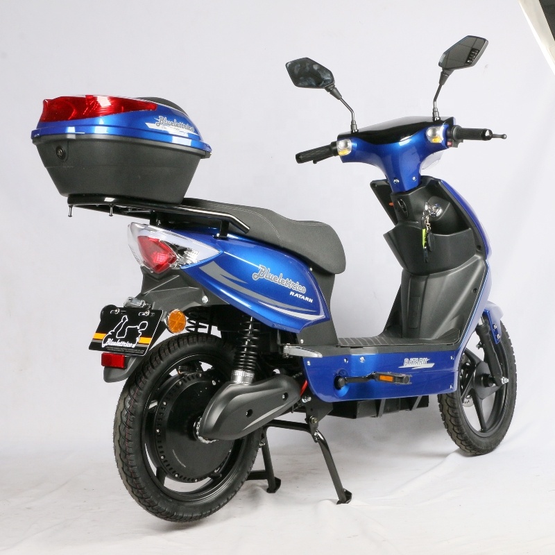 48V 20Ah Lead Acid Battery Electric Pedal Moped 800W Electric Scooter Bike For Adults