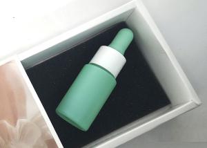 Quality Skincare Cosmetic Oil Packaging Frosted Glass Dropper Bottle 10ml wholesale