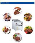 Stainless Steel Fast Food Kitchen Equipment 800×900×850 70 for Commercial
