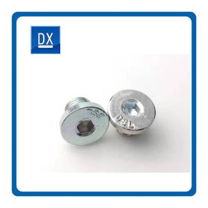 Quality Mini Oil Plug Vw Series White Zinc Plated No Burrs wholesale