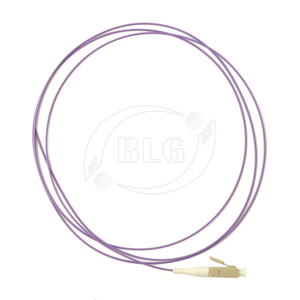 Simplex Single Mode Fiber Optic Patch Cord Low Insertion Loss 0.9mm