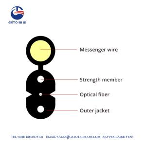 Quality GJYXFCH/GJYXCH Outdoor FTTH Aerial Drop Cable wholesale