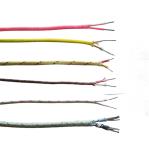 16AWG Solid Conductor High Temperature Thermocouple Extension Cable / Wire