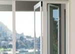 House Building Materials Custom Aluminium Windows Tempered Clear Glass Non