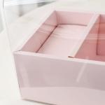 DIY Transparent Flower Cake Boxes PVC Wedding Christmas Birthday Gift Packaging