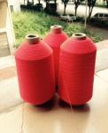 100% Nylon6 Dope Dyed Yarn 630D , FDY Industrial Yarn High Temperature Resistant