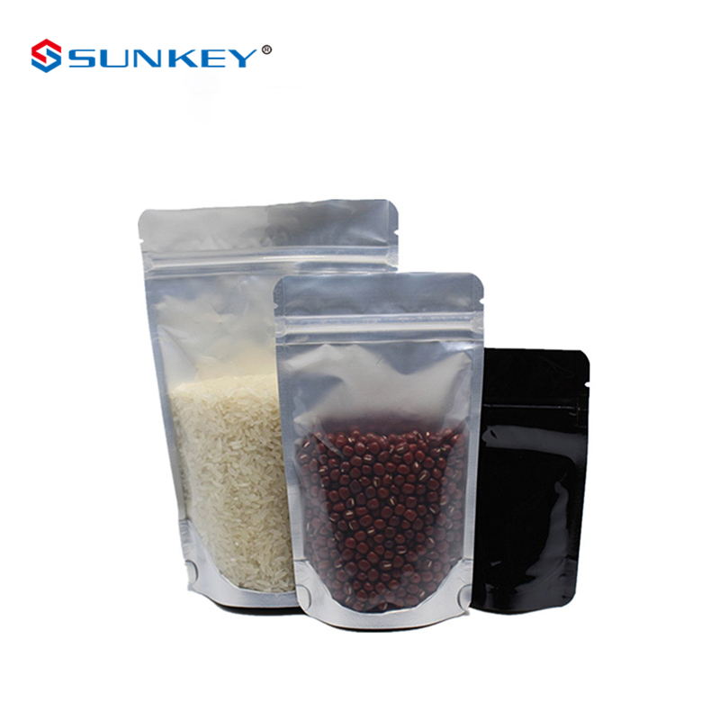 Heat Seal Ziplockk Packaging Bag Stand Up Pouch