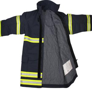 Quality Nomex Material Fireman Suit Aramid Fiber Belt Thermal Barrier Black Color wholesale