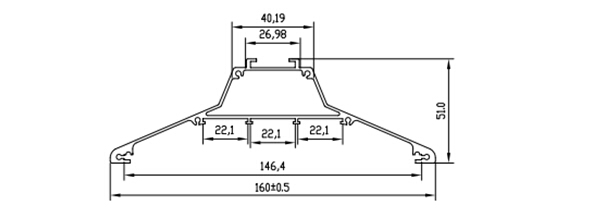 CE RoHS approved 1200mm 65w Led Linear Light with PF0.97 Isolated Driver