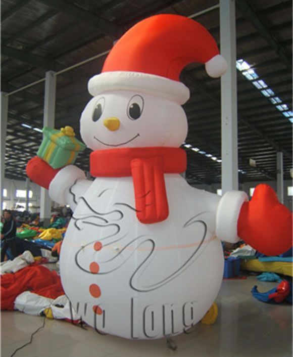 Wonderful good quality holiday inflatables, inflatable snowman for Christmas