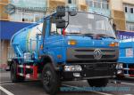 180hp 4x2 Diesel Vacuum Tank Truck 12000 Liter For Sucking Waste