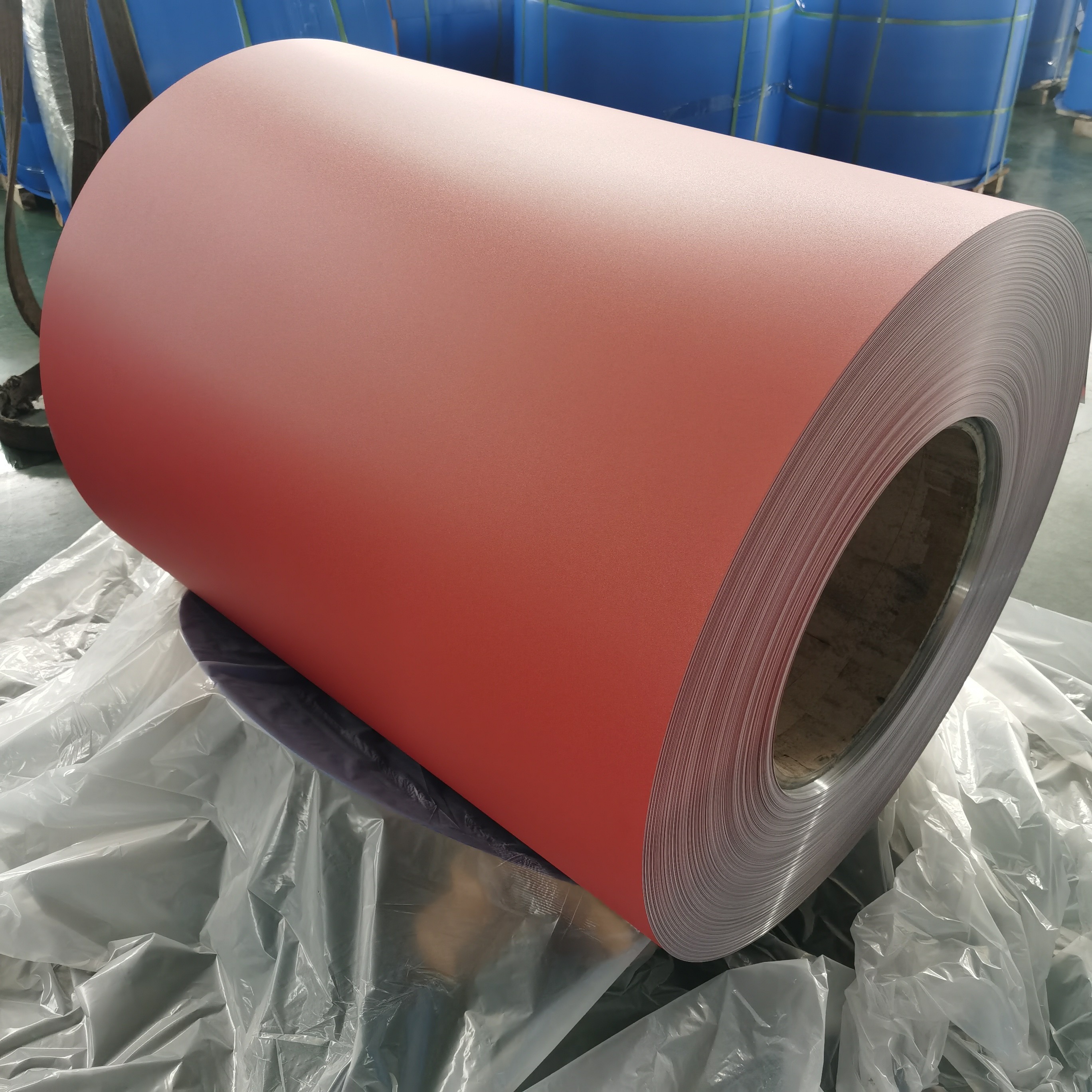 Aluminum Gold Sheets 0.6mm Painted Color Coated Aluminum Roofing Sheet Coil