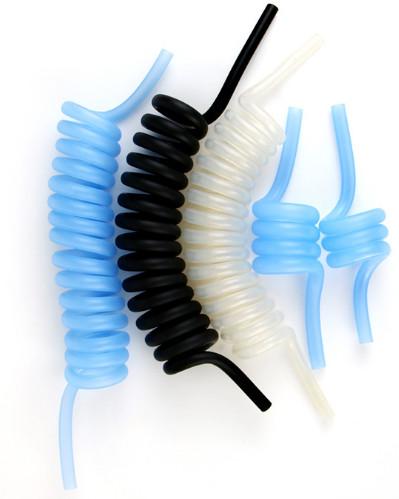 Spiral Flexible Silicone Tubing Corrosion Resistant For Automatic Tourniquet