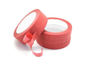 Quality 50m Heat Resistant Red Masking Tape For Spray Paint wholesale