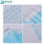 Non Irritating Anti Virus 3 Ply Non Woven Face Mask