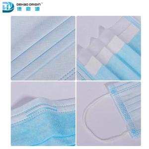 Quality 3 Grams 3 Ply Non Woven Face Mask wholesale