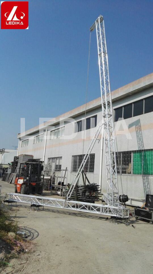 High Quality Stand Tower Speaker Truss Facility Structure Square 300x300mm