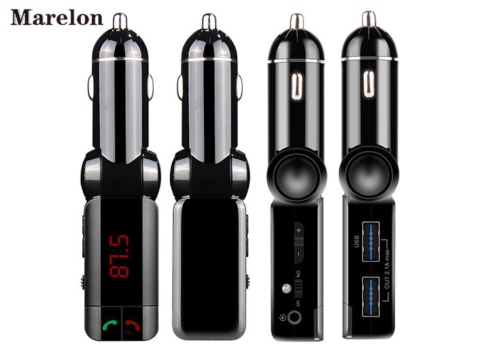 Dual USB Port Bluetooth Car Charger Digital Display For All Types Vehicles