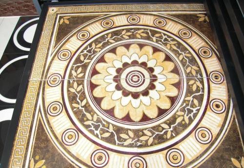 Decorative Dishes Fitting Floor Tile Golden Color PVD Vacuum Coating Machine/ Ceramic Coating Machine