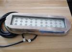 90W IP68 Waterproof Marine LED Light , 316SS Blue Underwater LED Boat Lights