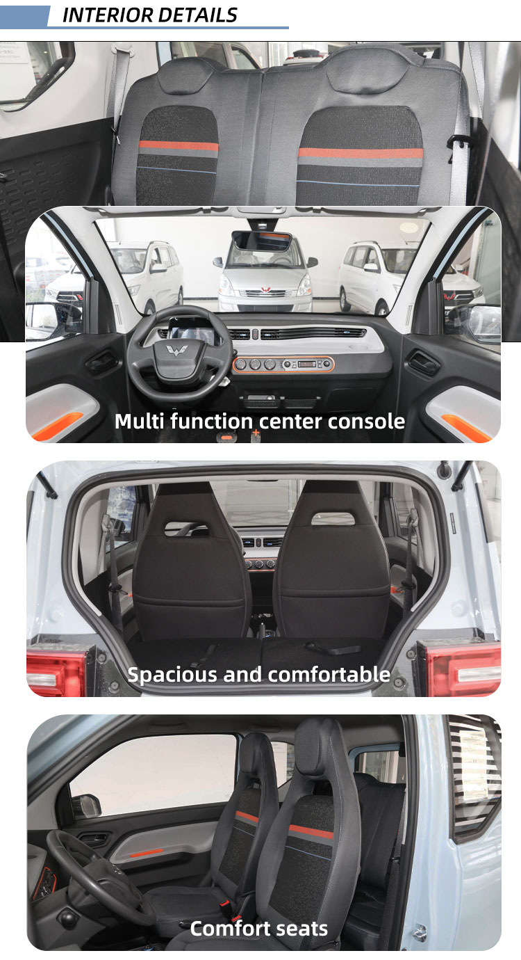 Medium and large SUV 5-door 7-seat SUV China-made new energy vehicle 2022 wu ling MINI EV CAR made in China
