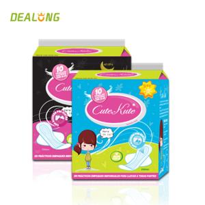 Quality Adhesive Perforated Ladies Sanitary Napkins Individual Wrapping wholesale