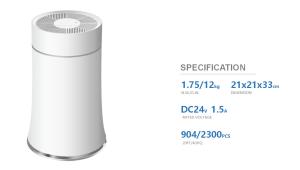 Quality PM2.5 Anion Air Purifier Low Noise FDA Cleared Medical Air Purifier wholesale