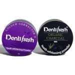 Organic Charcoal - Infused DentiFresh Teeth Whitening Powder, 30G