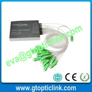 Quality 16CH CWDM Fiber Optic Equipment wholesale
